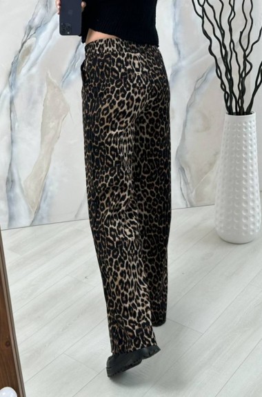 Леопардовые брюки  AMU-1959A650