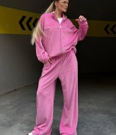 Женский велюровый спортивный костюм  JK-003A650