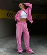 Женский велюровый спортивный костюм  JK-003A650