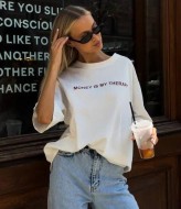 Футболка женская белая MEB-261A350 Футболка женская белая MEB-261A350