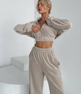 Спортивный костюм с укороченной кофтой  MEB-241A520