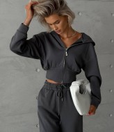 Спортивный костюм с укороченной кофтой  SF-5507A750