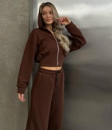 Спортивный костюм с укороченной кофтой  SF-5507A750