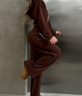 Спортивный костюм с укороченной кофтой  SF-5507A750