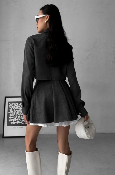 Костюм жакет зі спідницею шортами SF-5578A500  