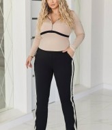 Спортивные штаны с лампасами AO-2522A450