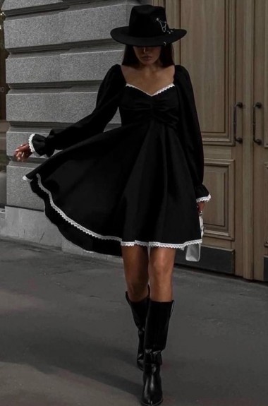 Трендовое платье AMU-1887.887A440