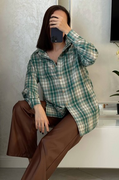 Фланель рубашка AMU-1928.928A489