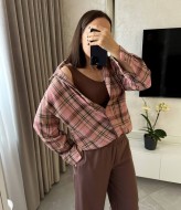 Фланель рубашка AMU-1928.928A489