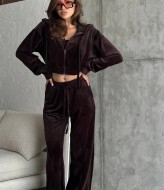 Велюровый костюм тройка EPZ-465A499
