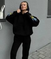 Спортивный костюм с вышивкой  JK-505A1300