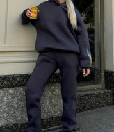 Спортивный костюм с вышивкой  JK-505A1300