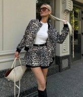 Бомбер леопардовый  JK-5050A250