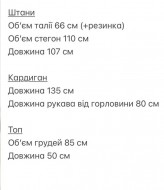 Костюм тройка женский с кардиганом  SAP-101A720