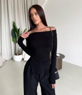 Лонгслив асимметричный HOU-356A249