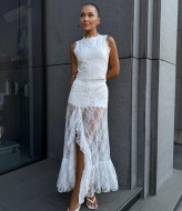 Гипюр юбка COB-867A549