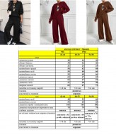 Костюм женский брючный оверсайз  AMU-1926.926A550