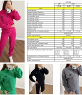 Спортивный костюм вельвет  AMU-1357.357A520