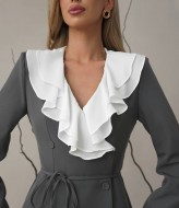 Элегантное платье пиджак  JW-378A510