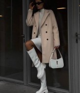 Пальто женское кашемир  IPO-659A800