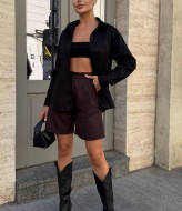 Базовая рубашка женская  ANB-512A420