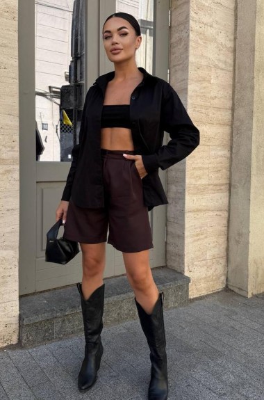 Базовая рубашка женская  ANB-512A420