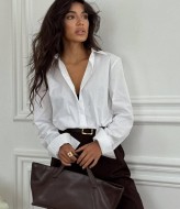 Базовая рубашка женская  ANB-512A420