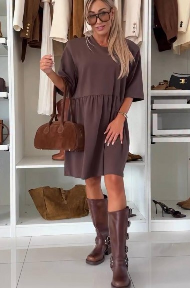 Зручна вільна сукня  JK-012A399  Зручна вільна сукня  JK-012A399