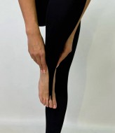 Черные лосины с утяжкой  JK-006A250