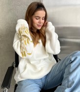 Батник женский на флисе   JK-276.1A450