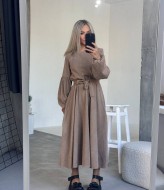 Платье вельветовое женское  IMMA-50.273A520B580