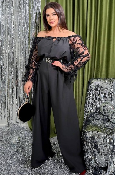 Вечерний нарядный комбинезон женский  NJ-YM-7042A740