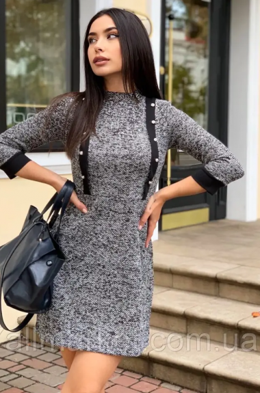 Строгое офисное платье NJ-DG-d41355A380