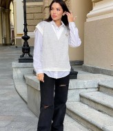 Жилетка оверсайз  MB-7A280