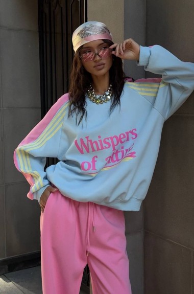 Яркий спортивный костюм  JK-020A1200 Яркий спортивный костюм  JK-020A1200