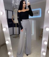 Брюки женские палаццо  IPO-379A299