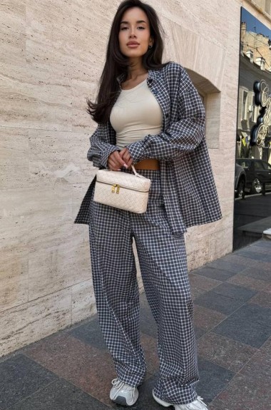 Костюм в клеточку  AM-6772A1050