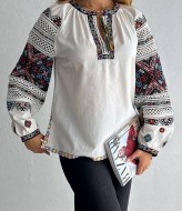 Блуза вышиванка  AMU-5613A850