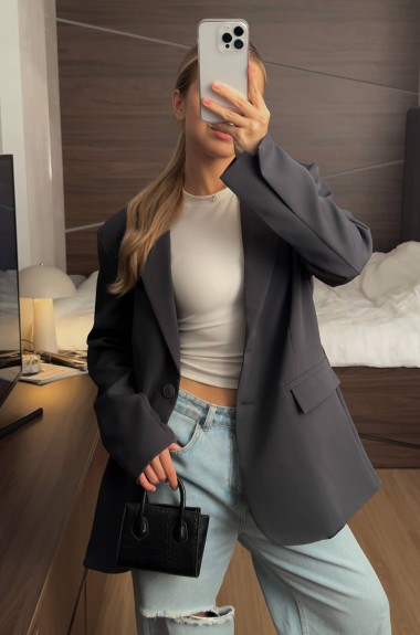 Пиджак женский классический HOU-345A649 Пиджак женский классический HOU-345A649