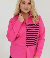 Cтильна рубашка з полосками ME-479A480