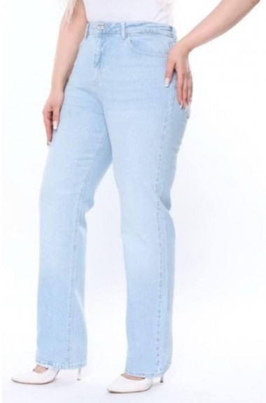 Джинсы голубые женские AMU-4816A1000