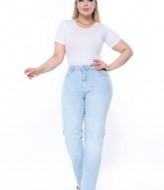Джинсы голубые женские AMU-4816A1000