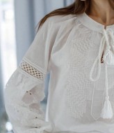 Блуза белая женская  AMU-6059A790