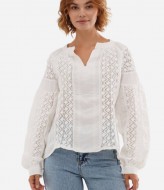 Блуза с кружевом  AMU-5970A790