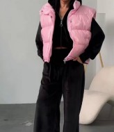 Велюровий костюм  з широкими брюками  JW-381A600 