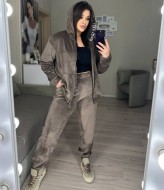 Велюровый костюм на меху YS-2109A720B800