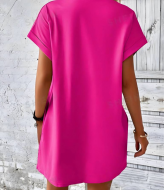 Коротка сукня з кишенями NJ-KAR-710A400