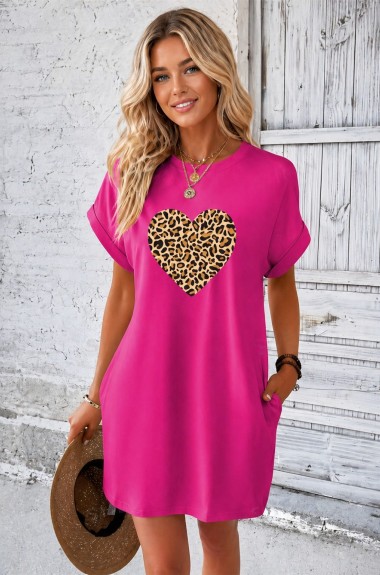 Коротка сукня з кишенями NJ-KAR-710A400