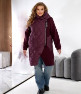 Комбінований теплий кардиган MOV-717A850