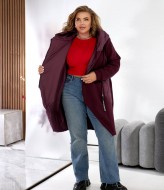 Комбінований теплий кардиган MOV-717A850